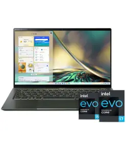 Acer Swift 5 SF514-55TA Intel EVO Thin and Light Laptop 14"(35cm) Full HD IPS Touch Display 11th Gen Intel Core i5-1135G7 Processor 8GB LPDDR4X 512GB SSD FPR Backlit Keyboard Win 11 MSO 2021, Windows