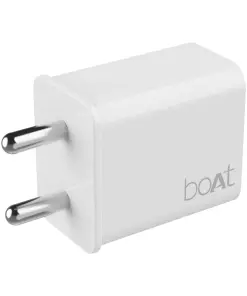 boAt WCDV 20W Super Fast Type C Charger With All iPhones/Tablets (White)