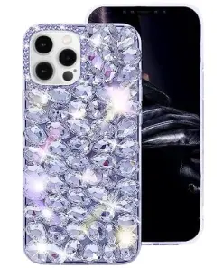 iPhone Diamond Rhinestone Crystal Case (iPhone 11 pro max) Clear