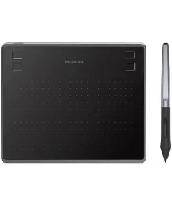 HUION HS64 Graphics Drawing Tablet Battery-Free Stylus Android Windows macOS With 6.3 x 4in Working Area Pen Tablet for Linux, Mac, Windows PC and Android