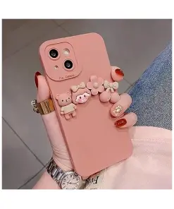 Cute Soft Flexible Back Cover Case For iPhone 13