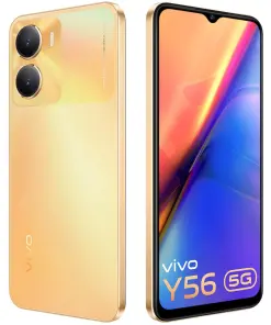 Vivo Y56 5G (Orange Shimmer, 8GB RAM, 128GB Storage)
