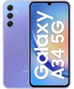 Samsung Galaxy A34 5G (Awesome Violet, 8GB, 256GB Storage)