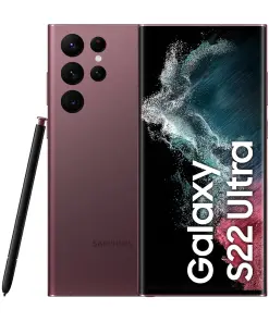 Samsung Galaxy S22 Ultra 5G (Burgundy, 12GB, 256GB Storage)