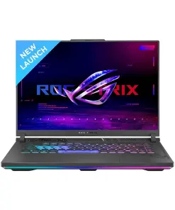 ASUS ROG Strix G16 (2023) 90WHr Battery, Intel Core i7-13650HX 13th Gen, 16" FHD+ 165Hz, 6GB RTX 4050, Gaming Laptop (16GB/1TB SSD/Windows 11/Office 2021/4-Zone RGB/Green/2.50 Kg), G614JU-N3201WS