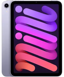 Apple 2021 iPad Mini with A15 Bionic chip (Wi-Fi, 64GB) - Purple (6th Generation)