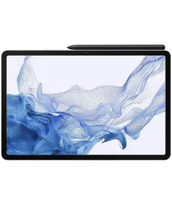 Samsung Galaxy Tab S8+ 31.49 cm (12.4 inch) sAMOLED Display, RAM 8 GB, ROM 128 GB Expandable, S Pen in-Box, Wi-Fi+ 5G Tablet, Silver