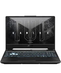 ASUS TUF Gaming A15, 15.6" (39.62 cm) FHD 144Hz, AMD Ryzen 9 5900HX, 6GB RTX 3060, Gaming Laptop (16GB/512GB SSD/90WHrs Battery/Windows 11/Black/2.30 Kg), FA506QM-HN124W