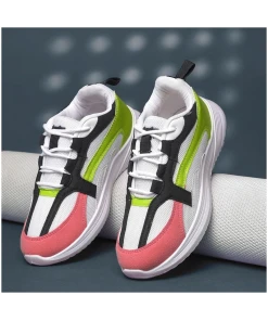 Lightweight Women’s Flat Multi Sneakers Ideal for Walking and Work