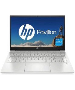 HP Pavilion 14, 11th Gen Intel Core i5-1155G7, 14-inch (35.6 cm), FHD, 16GB DDR4, 512GB SSD, Intel Iris Xe Graphics, FPR, Backlit KB, Audio by B&O (Win 11, MSO 2019, Silver, 1.41 kg), dv1001TU
