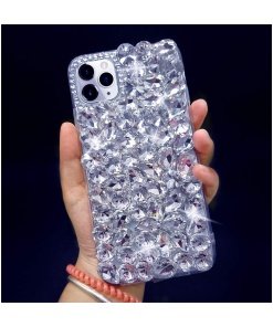 Sparkle Case Luxury Shiny Crystal Rhinestone Diamond Bumper Clear Glitter Cover Case for iPhone 14 Pro Max