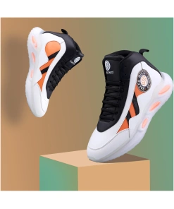 Trendsetting Men’s Urban High Top Chunky Sneakers with Sporty Finish