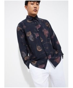 Men’s Stylish Printed Cotton Regular Fit Shirt