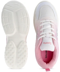 Trendy Women Pink Sneakers Perfect for Gym Running and Everyday Style