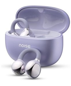 Noise Air Clips Open-Ear Bluetooth Earphones with Glossy Chrome Finish